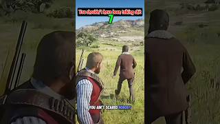 Just shut up and walk away dammit shorts rdr2 reddeadredemption arthurmorgan gaming [upl. by Atul978]