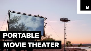 Portable movie theater [upl. by Anayeek]