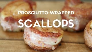 Prosciutto Wrapped Scallops Recipe with Shichimi Togarashi [upl. by Swaine]