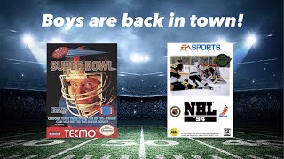 Tecmo Super Bowl  NHL 94  Retro Game Night with DPS Sean LJC Green Majik Tom [upl. by Bowne]