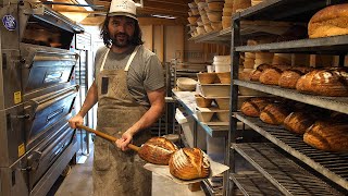 Artisan Sourdough Bread Process from Start to Finish  Proof Bread [upl. by Naivat]