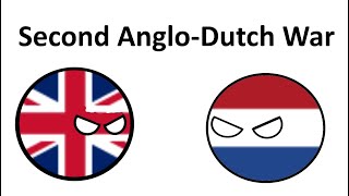 Second AngloDutch War  Hyphenated Wars [upl. by Enaasiali]