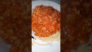 Spaghetti Bolognese food cooking [upl. by Ainegul]