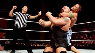 John Cena vs Big Show  No 1 Contenders Match Raw July 30 2012 [upl. by Ayhdnas2]