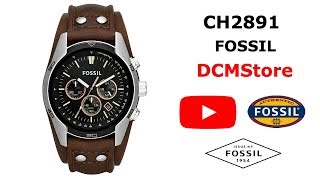 CH2891 Fossil Coachman Chronograph Brown [upl. by Castor]