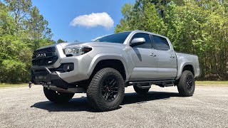 Tacoma OME 885 coils w Bilstein 5100 shocks amp Icon AAL [upl. by Luemas]