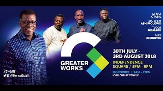 Greater Works 2018  Live Streaming GW2018 [upl. by Ahsyek430]