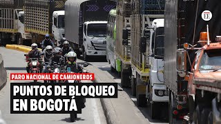 Movilidad hoy Bogotá amanece con 18 puntos de bloqueo en cuarta jornada de paro  El Espectador [upl. by Avis165]