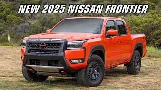 2025 Nissan Frontier PRO4X Afterburn Orange paint  FIRST Look More Rugged Exterior amp Interior [upl. by Baird751]