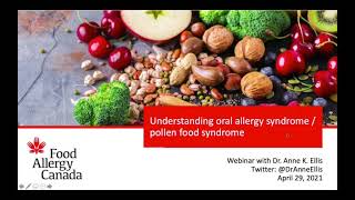 Webinar Understanding oral allergy syndrome  pollen food syndrome [upl. by Nauj]