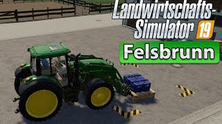 LS19 FELSBRUNN 39 Mission Wir transportieren Sachen von A nach B  LandwirtschaftsSimulator 2019 [upl. by Aynekal]