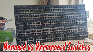 Managed vs Unmanaged Switches  Which One is Best for Your Network [upl. by Itsyrc]