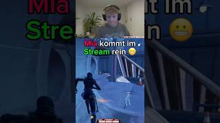 😬Mia kommt während Turnier rein😬 rezonay twitch fortnite fortnitepro funny short viral [upl. by Rahel807]