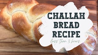 Challah in a Flash Fluffy Bread in Under 2 Hours [upl. by Nicolau559]