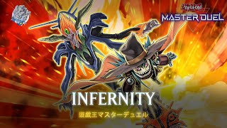 Infernity  Infernity Launcher  Handless Combo  Ranked Gameplay YuGiOh Master Duel [upl. by Ahselaf510]