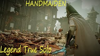 Halescourge  Handmaiden  Legend True solo  SwordMoonfire  Warhammer Vermintide 2 [upl. by Aciretal44]