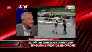 El día en que Eliseo Salazar se enfrentó a golpes con otro piloto [upl. by Nojram506]