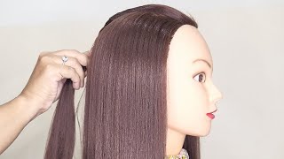 5 Simple Beautiful Hairstyles For Girls  Open Hairstyle  New Hairstyle [upl. by Lirba397]