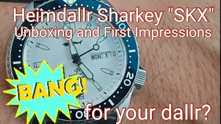 Heimdallr Sharkey quotSKXquot Homage Unboxing and First Impressions [upl. by Lyssa]