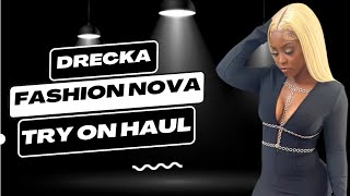 FASHION NOVA TRYON HAUL  MODELING 9 TRENDY OUTFITS [upl. by Tsew816]