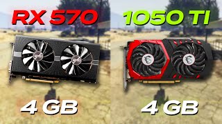 RX 570 vs GTX 1050 TI  Which Graphics Card is Best for Gaming amp Editing [upl. by Longawa]