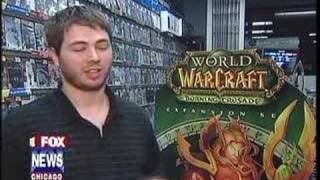 Us in the World of Warcraft Burning Crusade Fox TV report [upl. by Cavan]