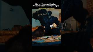 Venom Teaches English Pronunciation Epic Marvel Tutorial [upl. by Channa]