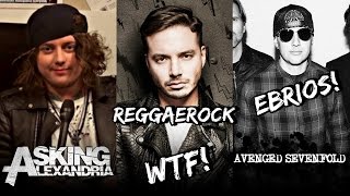 J Balvin anuncia disco quotReggaeRockquot  A7X CANTAN BORRACHOS  Ben Bruce confirma NUEVO ALBUM de AA [upl. by Colinson]