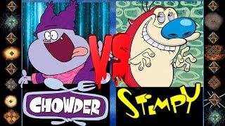 Chowder Cartoon Network vs Stimpy John Kricfalusi  Ultimate Mugen Fight 2016 [upl. by Prasad]