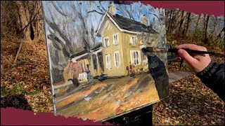 Plein Air Painting at The Sovereign House [upl. by Lody391]