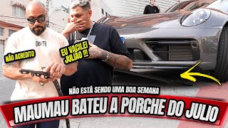 MAUMAU BATEU A PORSCHE DO BALESTRIN  quotMAS EU NÃO FIZ NADAquot [upl. by Mencher]