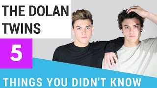 5 Facts You Didn’t Know About The Dolan Twins  Hollywire [upl. by Cavanaugh]