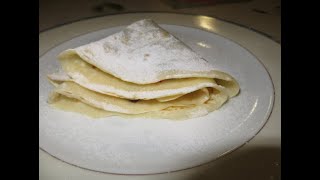 Crepes 3 ingredienti con albume  pronte in meno di 1 minuto [upl. by Leahcimnaes610]