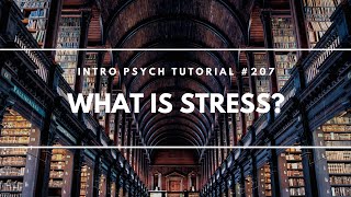 What is Stress Intro Psych Tutorial 207 [upl. by Rora]