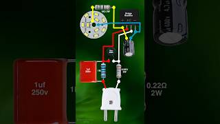 All Watts LED Bulb Driver Circuit l amazingproject [upl. by Patrice]