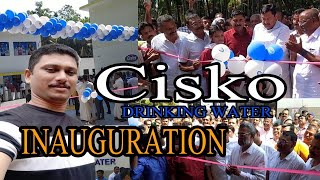 Cisko PACKAGED DRINKING WATER inauguration breakingnews water digitalworld beeranchira [upl. by Gierk]