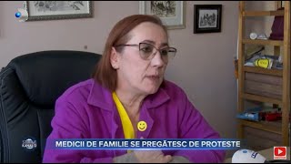 Stirile Kanal D  Medicii de familie se pregatesc de proteste  Editie de seara [upl. by Madian]