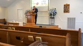 Jamie Richardson “The Lord Will Find A Way For Me” 12124 church of Christ at Bargerton AM sermon [upl. by Salman696]