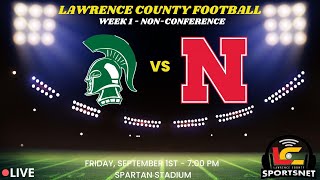 Laurel Spartans vs Neshannock Lancers  WPIAL Football  Week 1  Sept 1 2023 [upl. by Yelad]