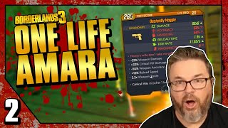 Borderlands 3  One Life Amara  Funny Moments amp Loot  Day 2 [upl. by Leiad285]