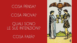 TAROCCHI  COSA PENSA COSA PROVA QUALI SONO LE SUE INTENZIONI COSA FARÀ 🌹 [upl. by Omlesna]