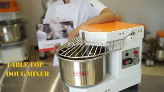 Table Top Spiral Mixer Perfect partner for bakery [upl. by Yevre498]