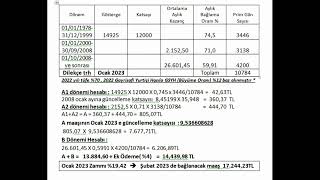 sgk 4a örnek maaş hesaplamaları [upl. by Noiwtna965]