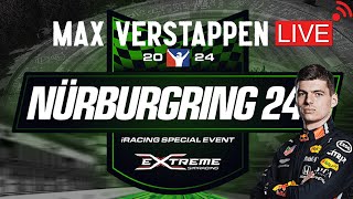 Max Verstappen iRacing 24hr Nurburgring  LIVE Onboard [upl. by Anyaled]