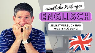 Mündliche Abiturprüfung Englisch  Beispiel und Musterlösung  1 Prüfungsteil  Abitur 2024 [upl. by Aynos831]