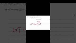 Recurrence relations between integrals maths highereducation learn [upl. by Ettegroeg]