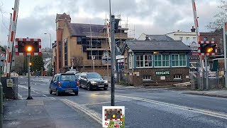 Reigate Level Crossing Surrey [upl. by Castle576]