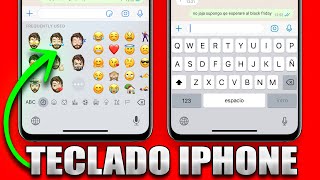 😱 TECLADO de IPHONE para Android [upl. by Cung136]