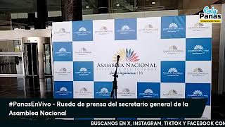 Declaraciones del secretario general de la Asamblea Nacional [upl. by Crocker]