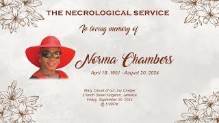 Necrological Service in honour of Norma Chambers [upl. by Annecorinne397]